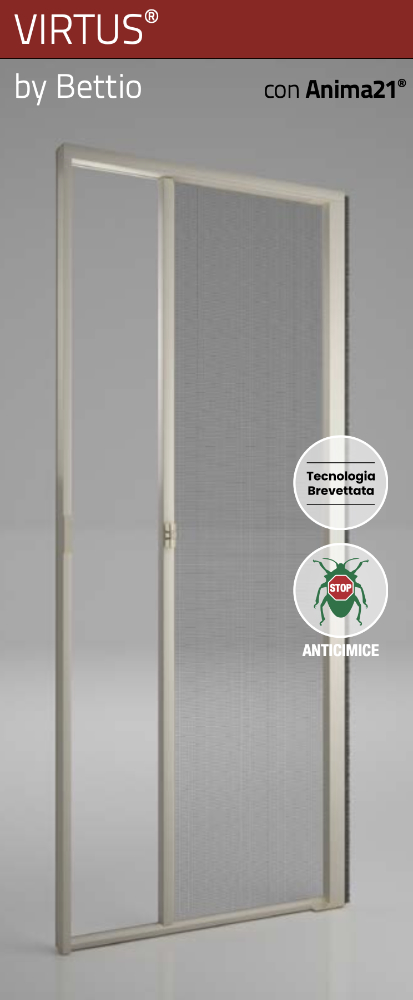 Virtus by Bettio - Mosquito Net for Door - Economical and Anti-Bedbug