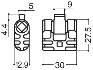 Cilindro di Adattamento Ovale