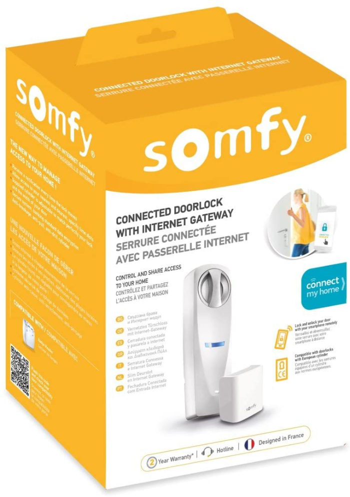 serratura connessa somfy e internet gateway