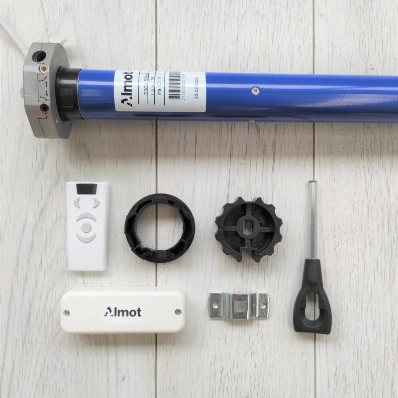 Awning Motor Almot Sun Kit with 2 Channel Remote Control