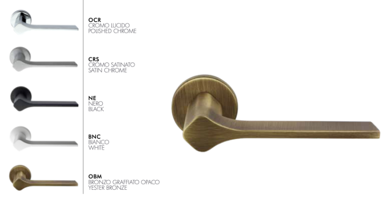 Laser Arieni - Door Handle - Finishes