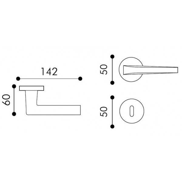 Ring Arieni - Maniglia per Porta - Misure