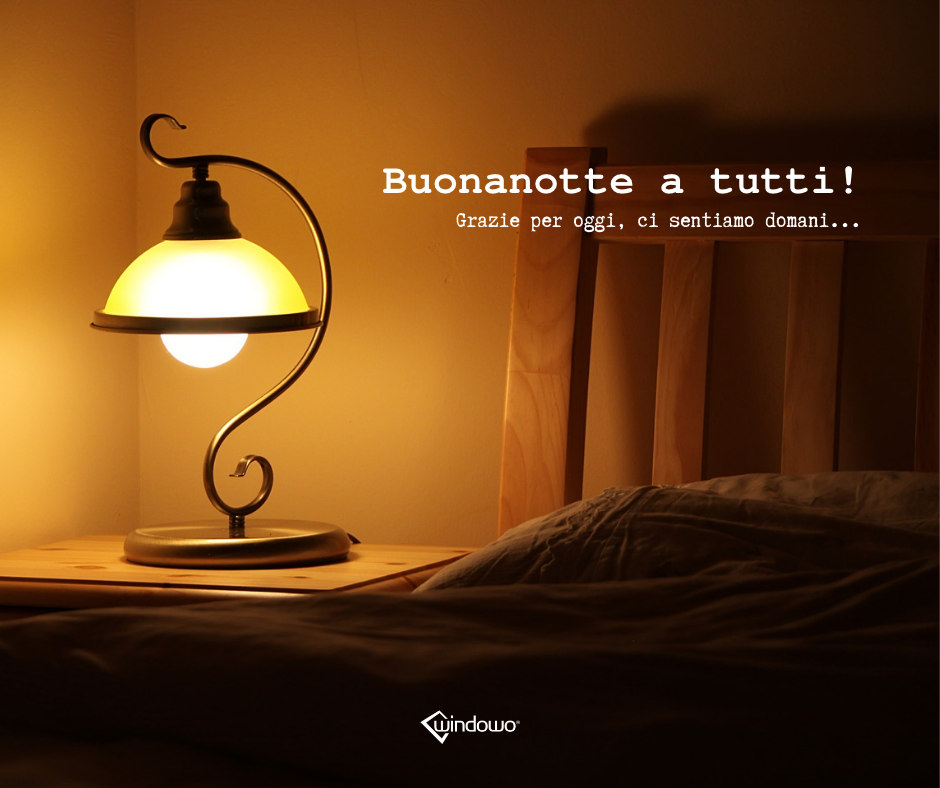 buonanotte immagine lampada