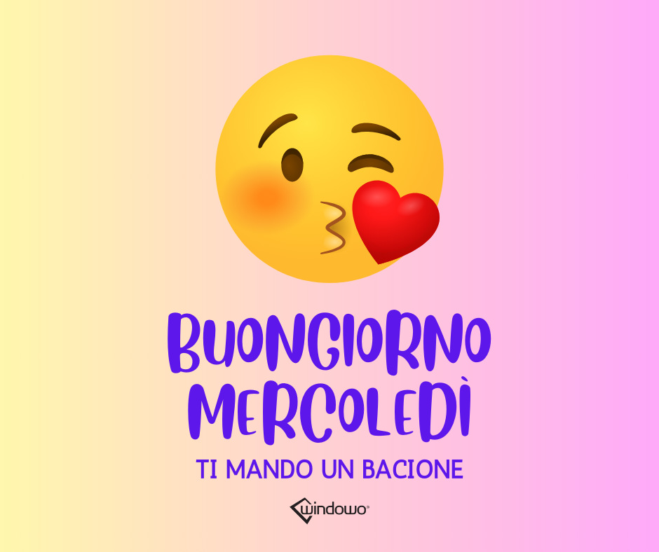 immagini buongiorno mercoledi bacio