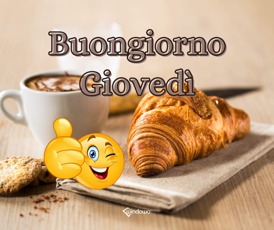 immagini buongiorno giovedì colazione