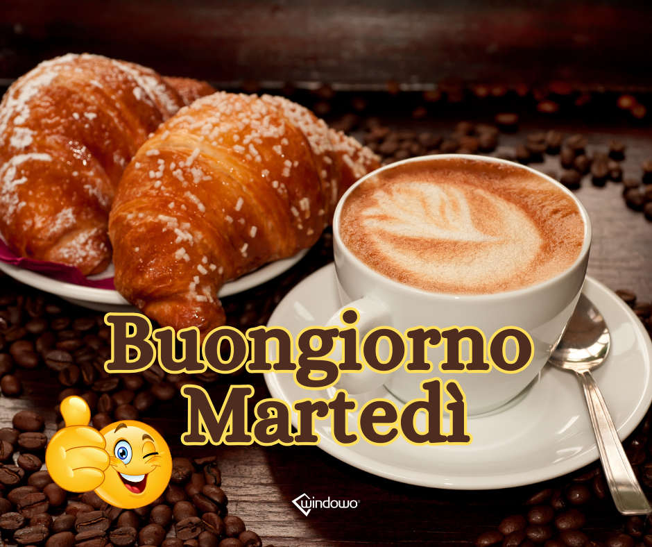 immagini buongiorno martedì caffe colazione