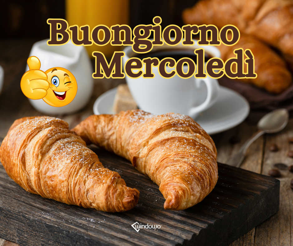 immagini buongiorno mercoledì colazione