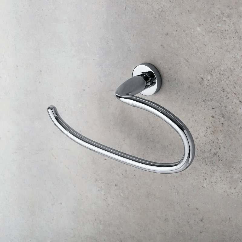 Porta asciugamani Bagno ad Anello - Colombo Design Basic B2731