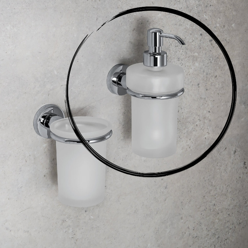 Dispenser Sapone per Bagno - Colombo Design Basic - Spandisapone