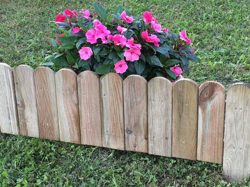 Recinzioni per Giardino Staccionata per Giardino Pannelli di recinzione in  legno di pino Recinzioni da giardino Recinzioni decorative Bordi per