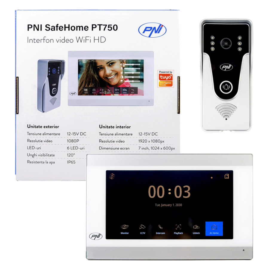 Smart Video Intercom - PNI SafeHome PT750 WiFi