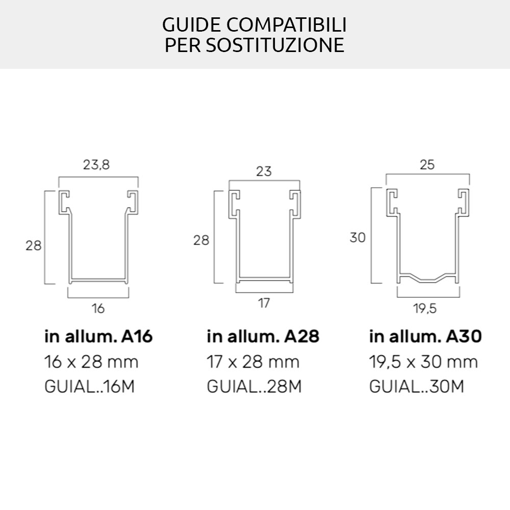 Tapparella Avvolgibile in Alluminio AS55 - Made24