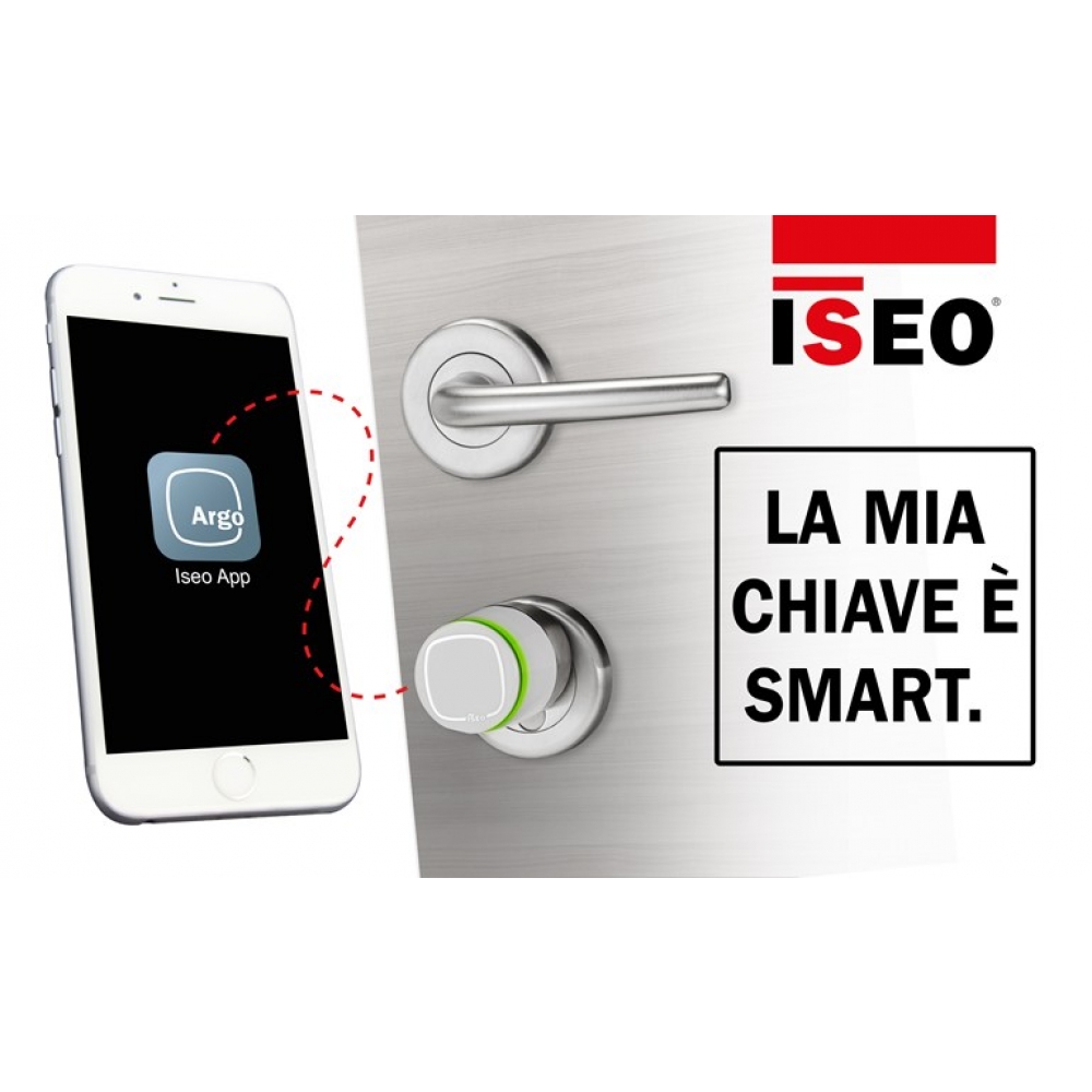 Cilindro Porta Blindata Elettrico - Iseo Libra Argo App