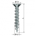 Viti Ferramenta Power Speed Pvc Varie Dimensioni 2000 pz Heicko