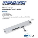 Attuatore a Catena Micro XL RWA WAY Mingardi 24V Corsa 420-600-835mm 400N