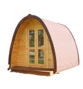 Camping Pod in Legno di Abete per Campeggio 240x480 cm