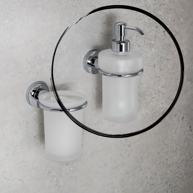 Dispenser Sapone per Bagno Colombo Design Basic Spandisapone