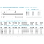 Drive Evo 0 Mingardi Attuatore a Cremagliera con Staffe