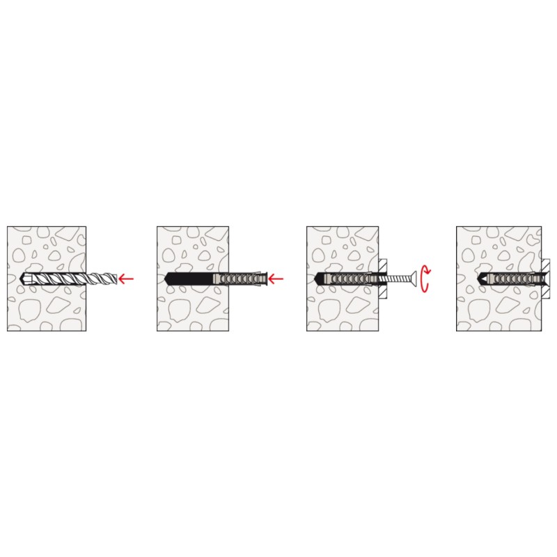 Fischer SX - Tassello in nylon - Miglior prezzo online