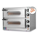 Forno Elettrico Doppio per Pizze Small-G2 Monofase 230V 100% Made in Italy by Resto Italia