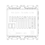 Gateway Connesso 2 Moduli Vimar per Serie Civili