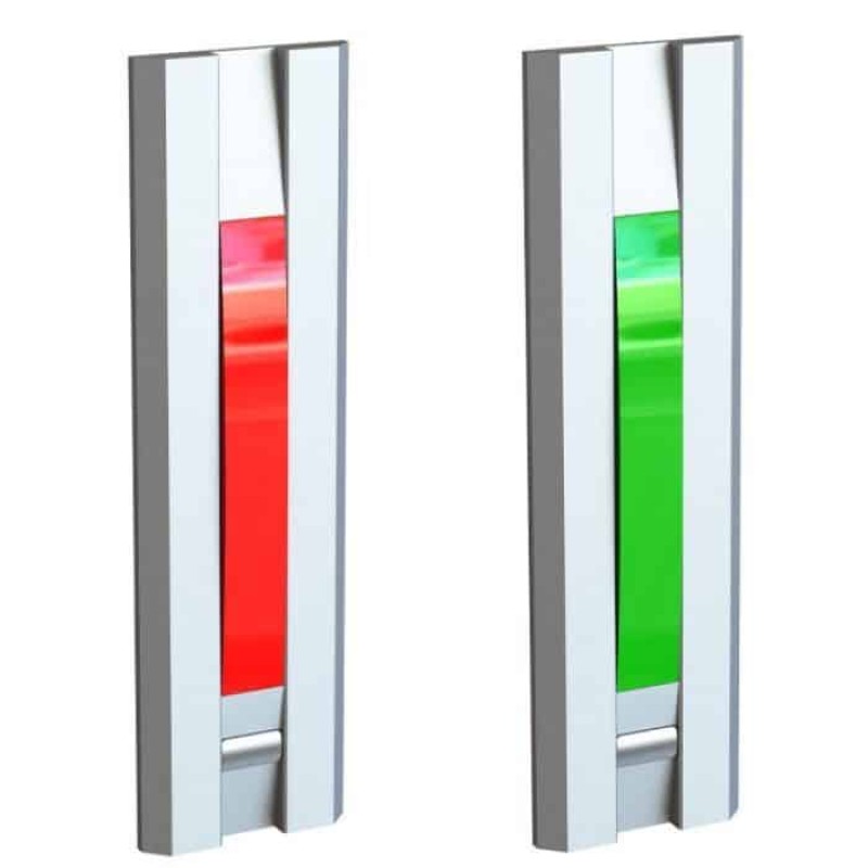 Indicatore Luminoso Rosso Verde per Porte Opera 55030