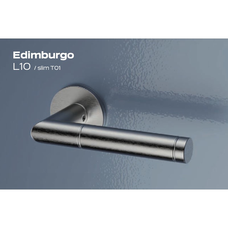 Maniglia Edimburgo Reguitti Inox L10 Slim in Acciaio