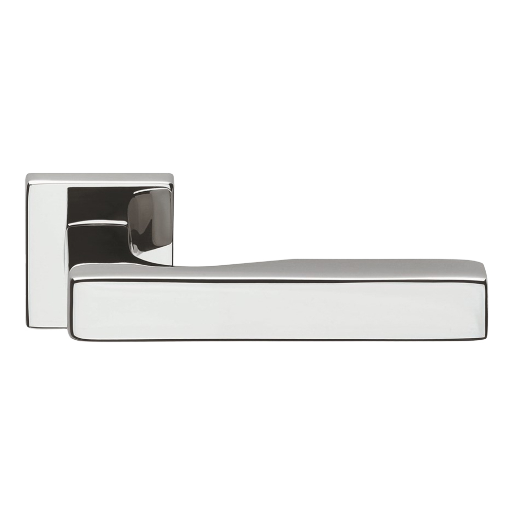 Maniglia per porta esterna in alluminio, Silver F1 galvanico con camme di  fissaggio - Confezione da 1 pz. [Cod: 15911-IN]