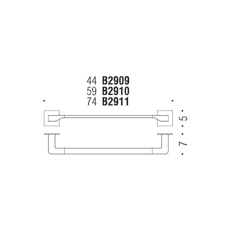 Portaasciugamani Bagno Colombo Design Forever Varie Misure