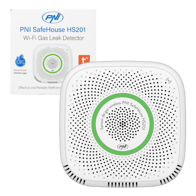 Sensore Gas Metano (CH4) PNI SafeHouse HS201 Wi-Fi