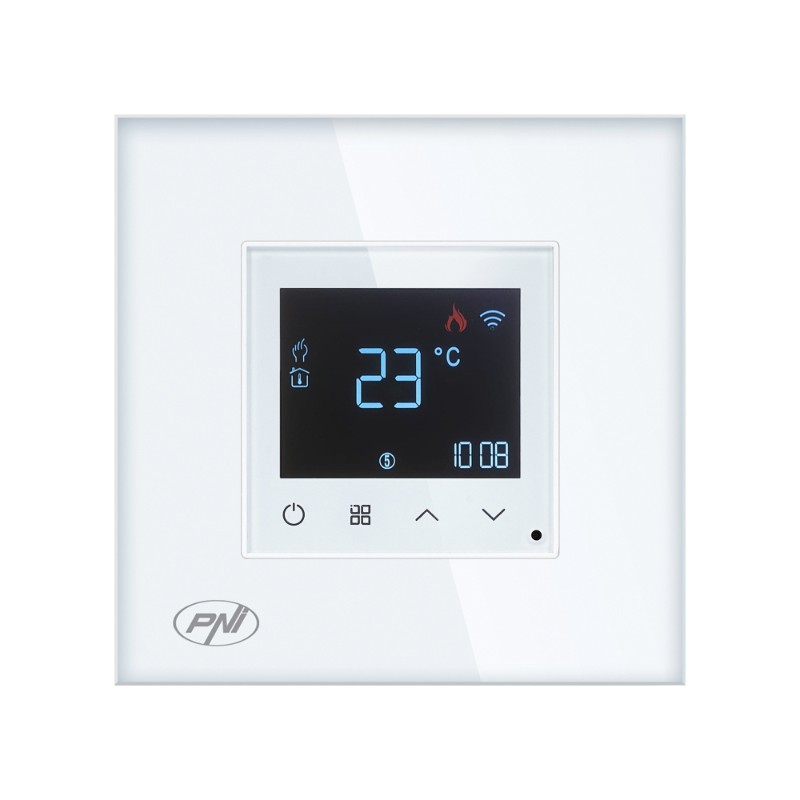 Termostato Intelligente PNI CT26W WiFi per Riscaldamento a Pavimento