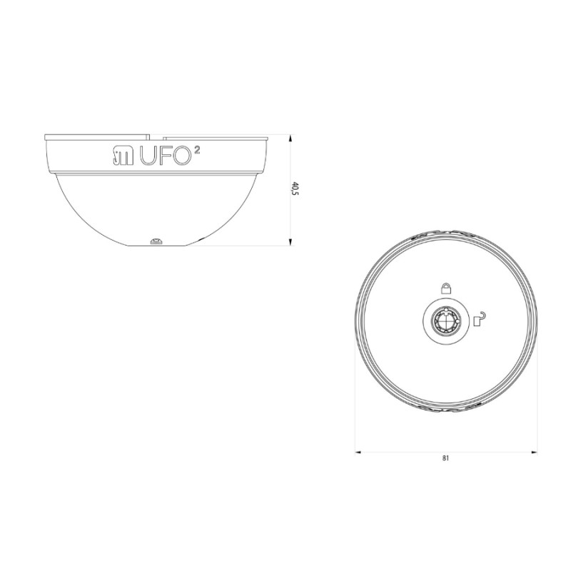 UFO² Meroni 8902 Serratura per Furgone Pratica e Semplice