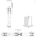 Zanzariera Plissettata Minimale Pasini MINERVA LP18